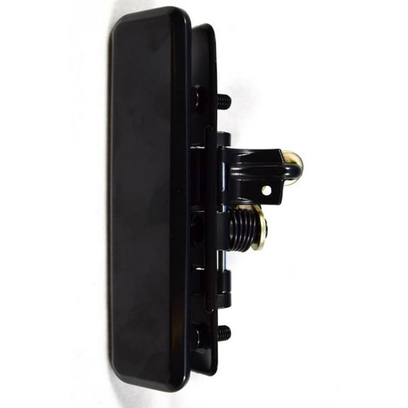 PT Auto Warehouse GM-3913S-FL - Outer Exterior Outside Door Handle, Smooth Black - Driver Side Front Fits select: 1992-2005 CHEVROLET ASTRO, 1993-2005 GMC SAFARI