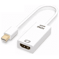 thumbnail image 1 of Convertidor Adaptador BLOOSOM 4K Mini DisplayPort a HDMI Blanco, 1 of 4