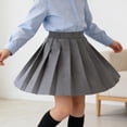 thumbnail image 7 of IFNWSV Girls Summer Skirt Short Length Elastic Waist Pleated Pattern Cotton Blend Skirt 15-16 Years, 7 of 7