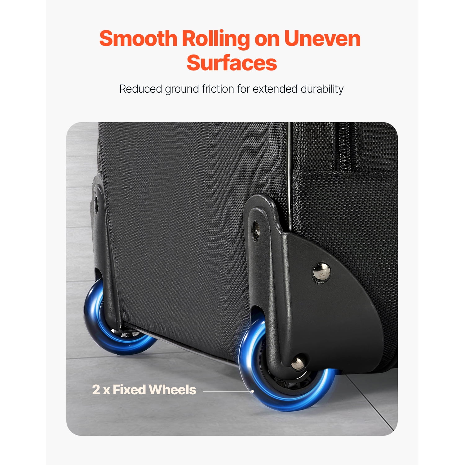 KFFKFF Mobile Laptop Carrier, Accommodates Laptops up to 15.6 Inches, Wheeled Suitcase, Rolling Computer Bag with Wheels and Extendable Handle, Laptop Holder for Professional Travel Business Office