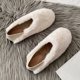 thumbnail image 4 of Zapatos de felpa para mujer, comodidad de otoño e invierno, además de zapatos de algodón cálidos de terciopelo, zapatos planos para el hogar, arrastre perezoso Wmkox8yii hj789, 4 of 9