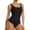 Black, variant on FAHXNVB Shapewear for Women Lace Wide Straps Tummy Control Seamless Bodysuit Sculpting Slimming Thong Bodysuit Body Shaper