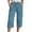 Blue, variant on Women's Casual Pants High Waist Straight Leg Trousers with Comfortable Fit and Versatile Styling for Spring Autumn Everyday Wear