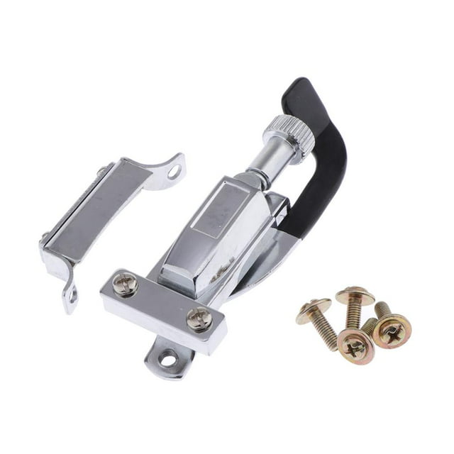 Milaget Solid Metal Strainer Throw Off Butt End Screws Set for Snare Drum, Easy