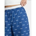 thumbnail image 4 of No Boundaries Sleepwear Cotton Boxer Pants, 31'' Inseam, Women's XS-XXL, 4 of 7