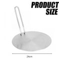 thumbnail image 5 of Heat Diffuser For Glass Cooktop, Stainless Steel Induction Adapter With Removable Handle, 24Cm, Even Heat Distribution And Cost Saving Solution For Your Kitchen, 5 of 5