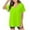 Army Green, variant on Xysaqa Scrub Top for Women Loose Fitted Short Sleeve V-Neck Workwear with Pockets S-XXL