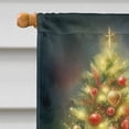 thumbnail image 3 of Wheaten Terrier and Santa Claus House Flag 28 in x 40 in, 3 of 7
