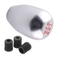 thumbnail image 4 of Riwesomey Perilla de palanca de cambios de coche, perilla de palanca de cambios de coche de aleación de aluminio, cabeza de palanca Manual Universal Accesorios para motos plata Riwesomey VI000668-04B, 4 of 6