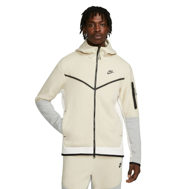 Men's Nike Sportswear Rattan/Phantom Tech Fleece Full-Zip Hoodie ...