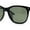 Shiny Black Gold - Green, variant on Polarized Fancy Gentlemans Horn Rim Sleek Plastic Rectangle Sunglasses Tortoise - Brown
