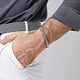 thumbnail image 5 of Pulseras para hombre-acero inoxidable cierre magnético cadena cubana pulsera para hombre ShuxiuWang 1327537026242, 5 of 5