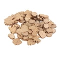 thumbnail image 2 of jifeng 50 Pieces Craft Unfinished Wood Pieces Irregular for Crafts Drawing Painting, 2 of 9