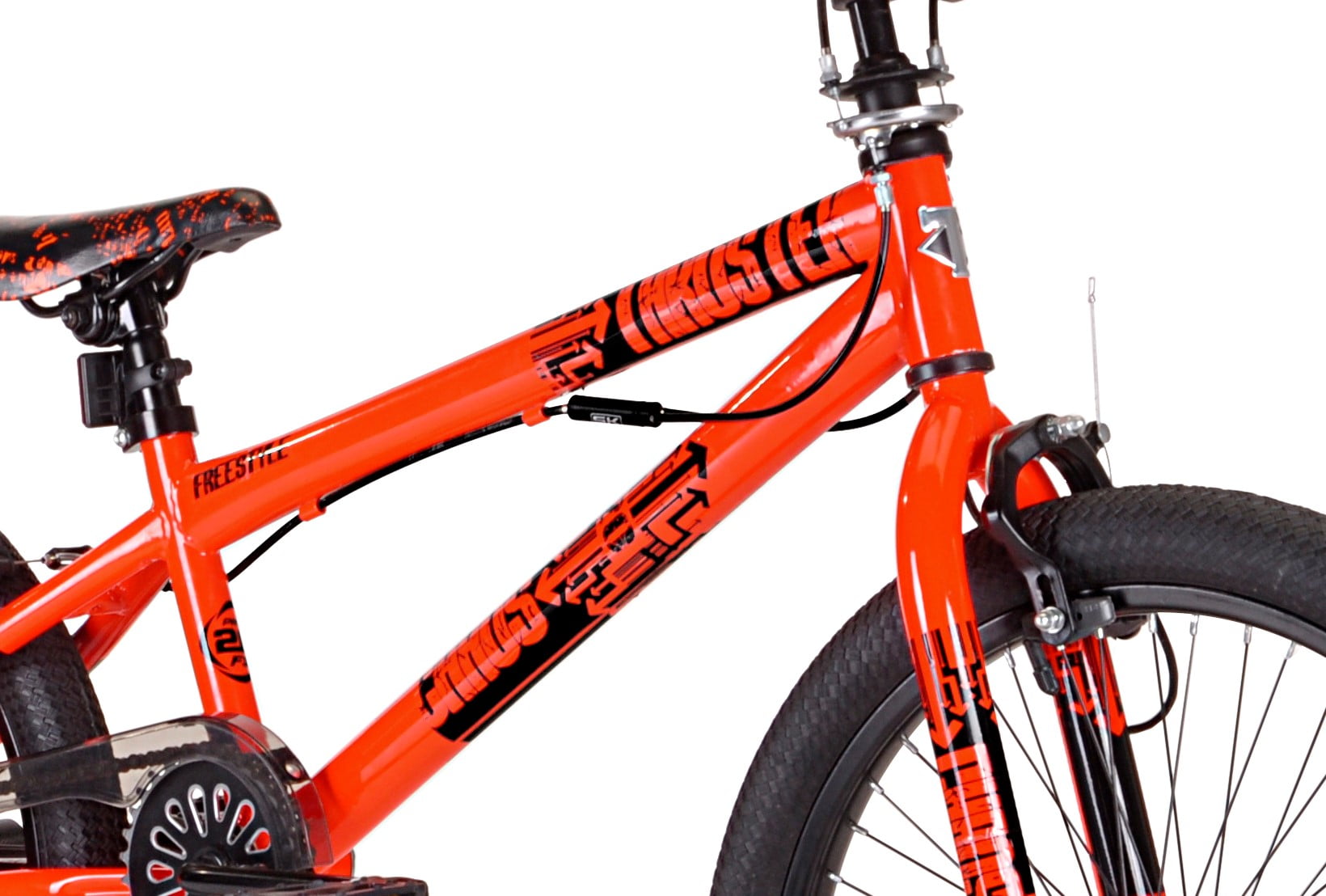 Kent Bicycle 20 In. Thruster Chaos Boys BMX Bike Neon Orange