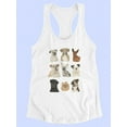 thumbnail image 3 of Doggos And Puppers I Racerback Tank Women -June Erica Vess Designs, Female Medium, 3 of 4