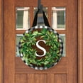 thumbnail image 2 of Briarwood Lane Wreath Monogram Letter S Door Hanger, 2 of 3