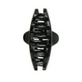 thumbnail image 3 of Unique Bargains 1 Pc Hair Clip Five-pointed Star Pattern Claw Clip 2.36"x1.46"x1.77" Bright Black, 3 of 5