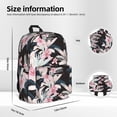thumbnail image 6 of Goofa Orchids Flowers Printed Backpack,Laptop Backpack,Durable Anti-Theft Travel Work Backpack,Water-resistant Backpack, 6 of 9