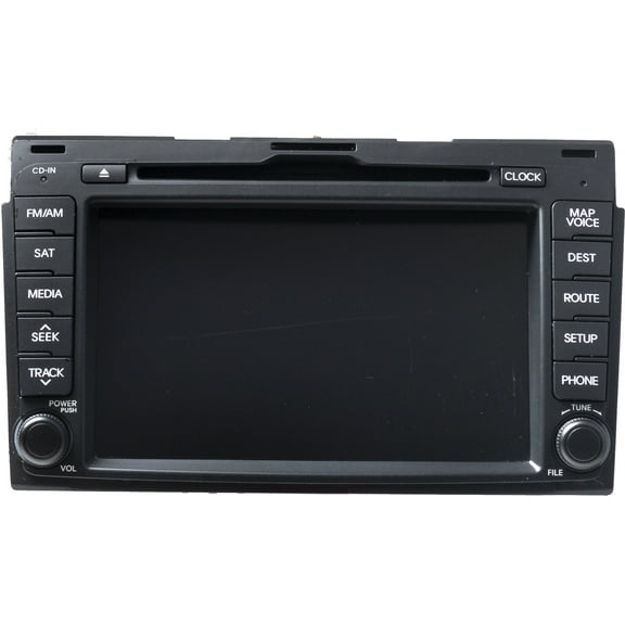 Restored 2010-13 Kia Sportage AM FM SAT Radio CD Player GPS Navigation Part 96560-3W101WK (Refurbished)