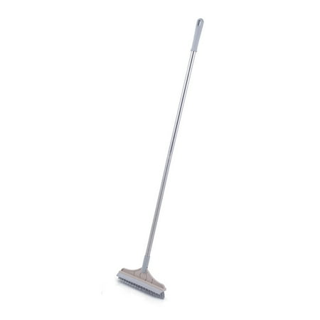 

Two-In-One Design Clean Brush Dismountable Handle Bathroom Scrubber (Beige)
