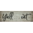 thumbnail image 2 of Boyer, Susie 32x13 White Modern Wood Framed Museum Art Print Titled - Yall Come Eat, 2 of 4