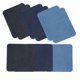 thumbnail image 3 of Bearachild Pack de 12 Parches de Mezclilla DIY Azul oscuro 12.5*9.5 cm, 3 of 6