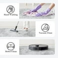 thumbnail image 5 of Rugs for Living Room 6x9, Alfombras para Salas Shag Large Plush Soft Area Rug, Shaggy Carpets for Bedroom, Kids Boys Girls Home Decor Aesthetic (Light Grey Tie-Dyed, 6x9 Feet), 5 of 16
