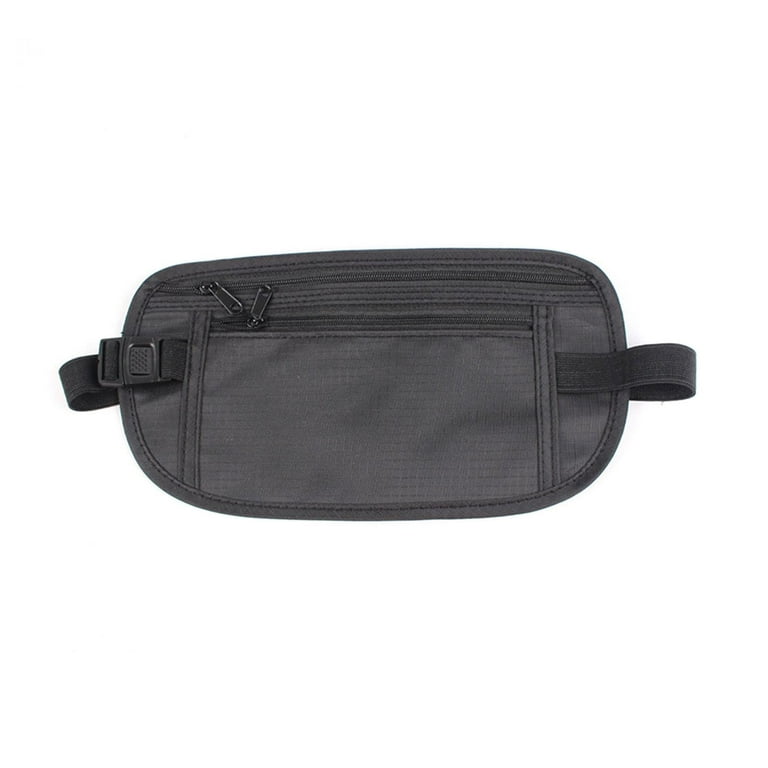 UNISEX BUM BAG MONEY TRAVEL WAIST BELT FANNY PACK POUCH FESTIVAL ZIPPED T1L5 Walmart
