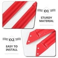 thumbnail image 2 of OULII 1 Pair of Ladder Replacement Parts Telescopic Ladder Accessories Stainless Steel Red Practical, 2 of 8