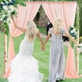 thumbnail image 5 of Wedding Background Decoration Fabric Screen For Whith Indoor Arch Outdoor Translucent Backdrop Curtain, 5 of 10