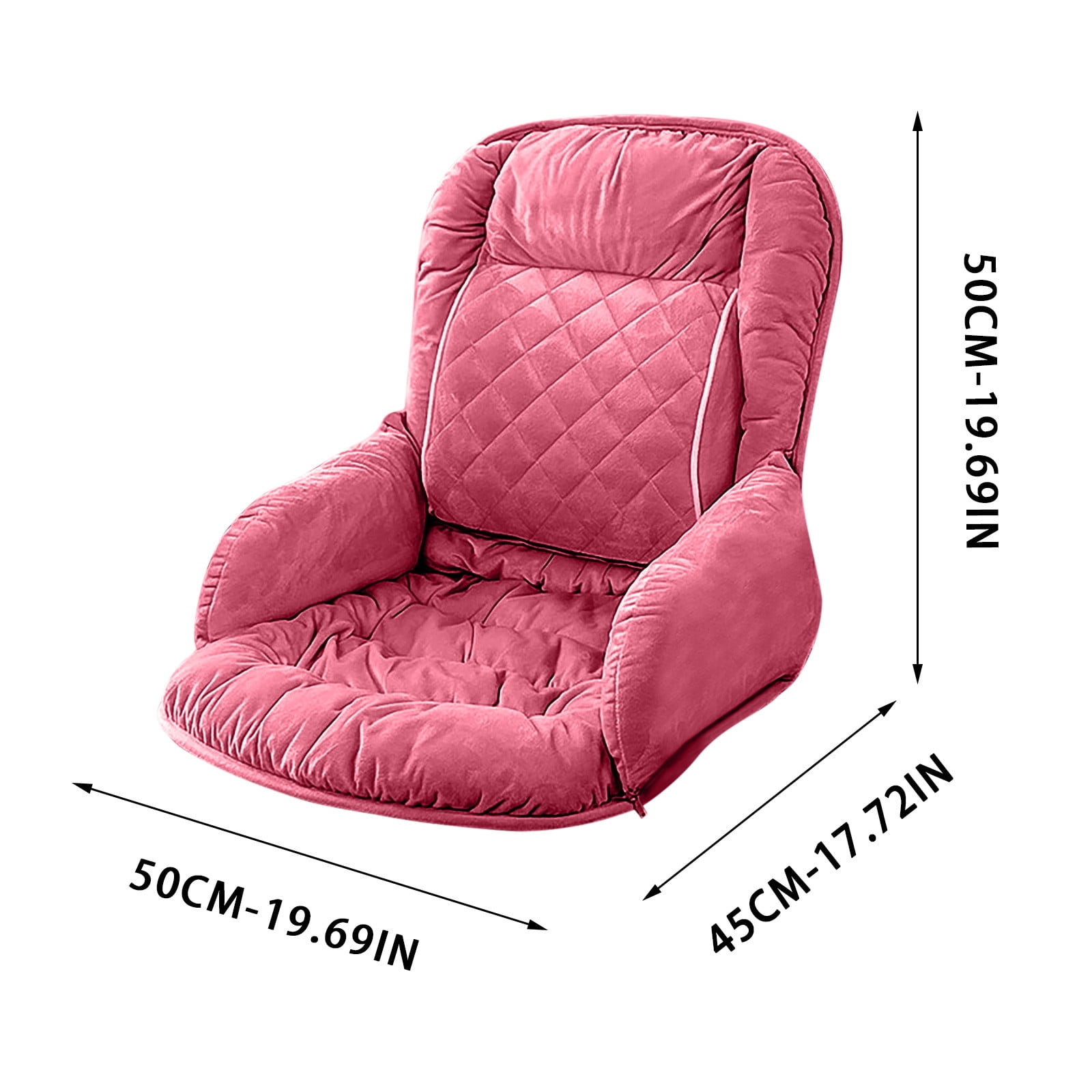 Heated Seat Cushion, Large Heating Area Heated Seat Cover Therapy Heating Pad for Back, Office Chair, Thigh, Lumbar, Hip