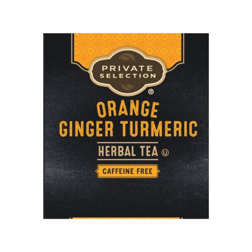 Private Selection Orange Ginger Turmeric Herbal Tea 20 Count 1.66