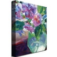 thumbnail image 3 of Trademark Fine Art "Pink Flowers in Green Vase" Canvas Wall Art by David Lloyd Glover, 3 of 3