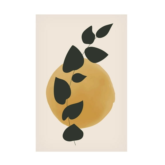 jay stanley 'Color Botanicals 3' Canvas Art