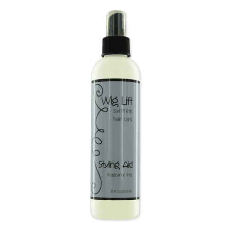 Wig Lift Styling Aid Spray, Non-Aerosol, Synthetic & Heat-Defiant Synthetic, Fragrance Free, 8 fl oz
