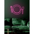 thumbnail image 2 of Handmadetneonsign Dinner Set Neon Sign, Wall Decoration For Living Room, Entertainment Room, Game Room, Cafe, Restaurants, Wall Décor, 2 of 5
