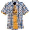 Wrangler - Boys' Western Plaid Shirt and Graphic Tee Set