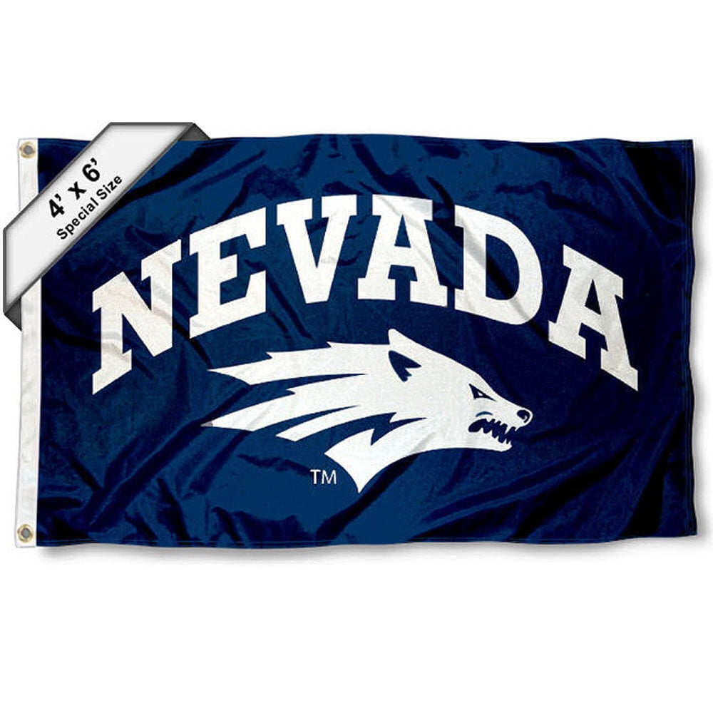 NEVADA WOLFPACK STUFFED PLUSH THROW PILLOW