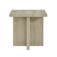 thumbnail image 2 of Roundhill Furniture Mchome 3-Piece Coffee Table Set, Coffee Table and Two End Tables, Oak Finish, 2 of 14