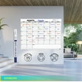 thumbnail image 6 of Large 36"x48" White Board Calendar Dry Erase Calendar for Wall Big Dry Erase Wall Calendar  Monthly Large Wall Calendar Dry Erase Board Planner Includes 6 Markers Eraser Push Pins & Mounting Tape, 6 of 10