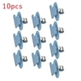 thumbnail image 2 of Sufanic 10Pcs Tailgate Boot Pillar Interior Trim Panel Plastic Clips Blue For Vauxhall Opel, 2 of 7