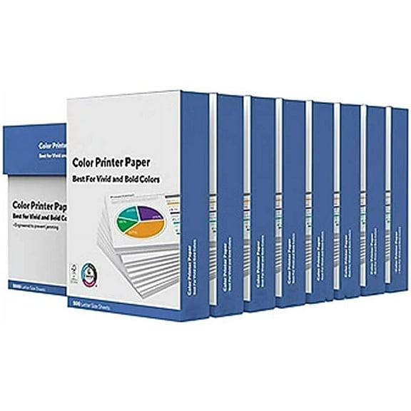MyOfficeInnovations 8.5x11 Color Printer Paper 20 lbs. 96 Brightness 24401981