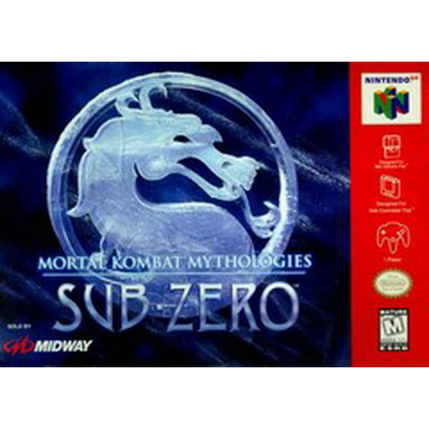 Mortal Kombat Mythologies Sub Zero N64 Refurbished Walmart
