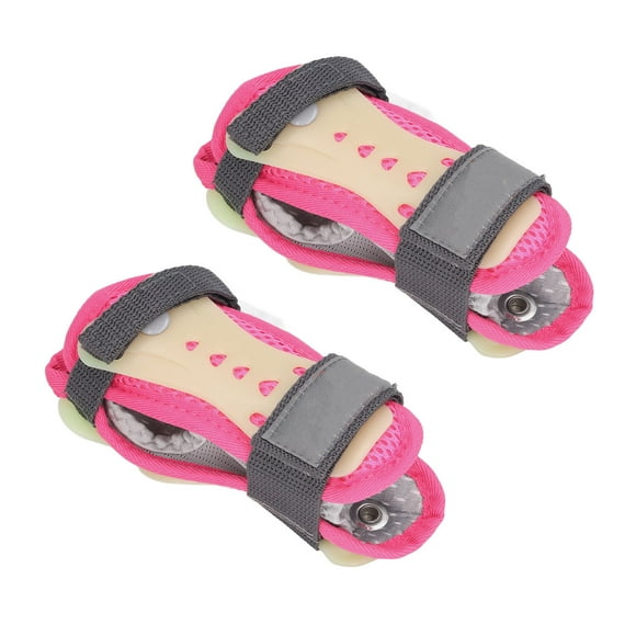 Almohadillas de patinaje para niños, 2 piezas, muñequeras para patinaje sobre ruedas, muñequeras para niños, muñequeras para niños, rendimiento confiable