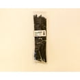 thumbnail image 4 of NavePoint 14 Inch Nylon UV Resistant Cable Wire Zip Tie 50 lbs - Black 400 Pack Lot Pcs Qty, 4 of 4
