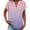 Purple, variant on Vmvidoty Womens Tops V Neck Short Sleeve Summer Shirts Pullover Tops Gradient Dressy Casual Blouses Pink S