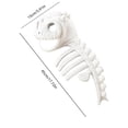 thumbnail image 2 of Dinosaur Skeleton Glow in Dark Pet Costume,Hallowee 3D Dino Pet Outfit,Realistic Dinosaur Skeleton Costume for Pet, Plush Halloween Pet Hood Outfit(Large-18Inch), 2 of 5
