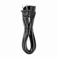 thumbnail image 2 of 6Ft Ac Power Cord Cable For Memorex Mp3851Bk Mp3851Blk Boombox 2-Prong Wire Lead, 2 of 4