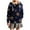 #157-Blue, variant on Women's Oversized Plaid Hooded Zip Up Jacket with Kangaroo Pockets, Drawstring Hood & Soft Lining, Streetwear Casual Outerwear for Spring/Fall