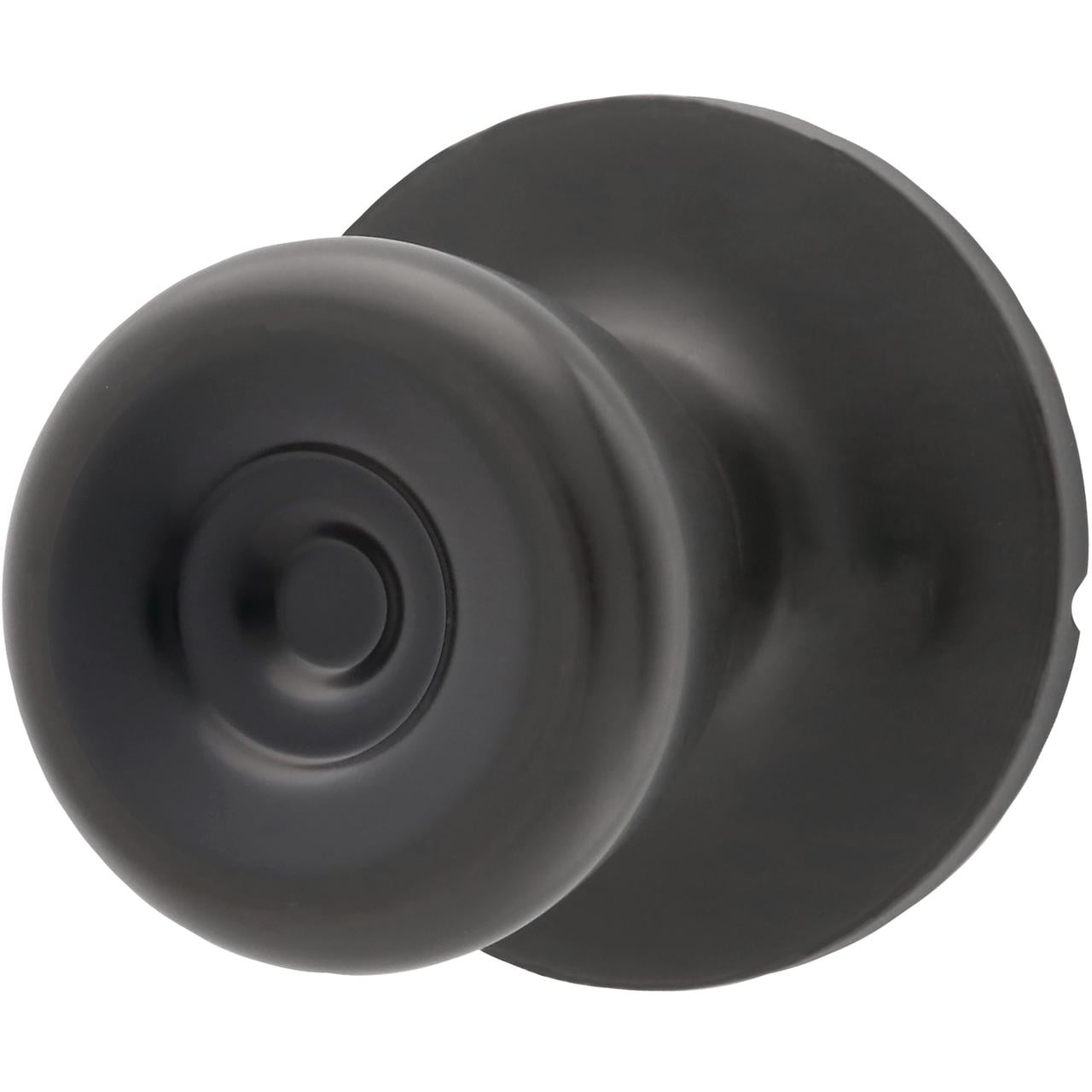 Lokhaus Passage Tulip Doorknob Matte Black Twin Size